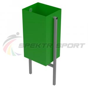 Купить Урна для мусора прямоугольная 370х250х650 мм в Петушках 