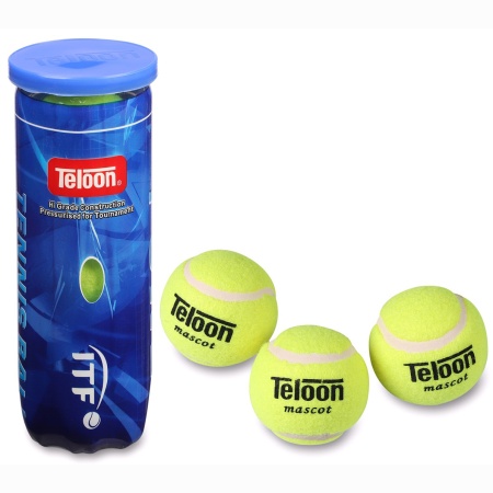 Купить Мяч для большого тенниса Teloon 616Т Р3  (3 шт) в Петушках 