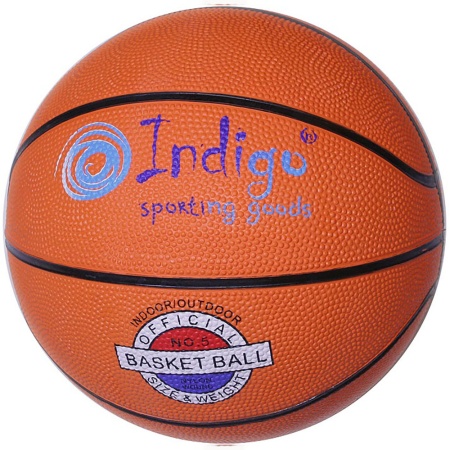 Купить Мяч баскетбольный Indigo №5 в Петушках 