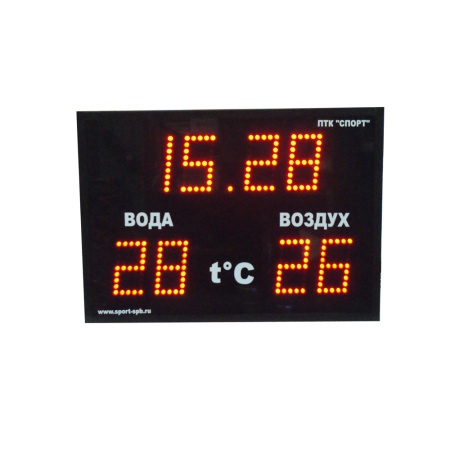 Купить Часы-термометр СТ1.13-2t для бассейна в Петушках 
